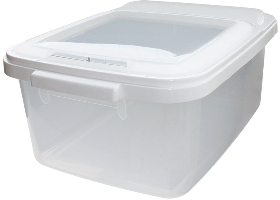 Iwasaki Industry 10Kg Japanese Rice Storage Bins - Clear B-2897Pn