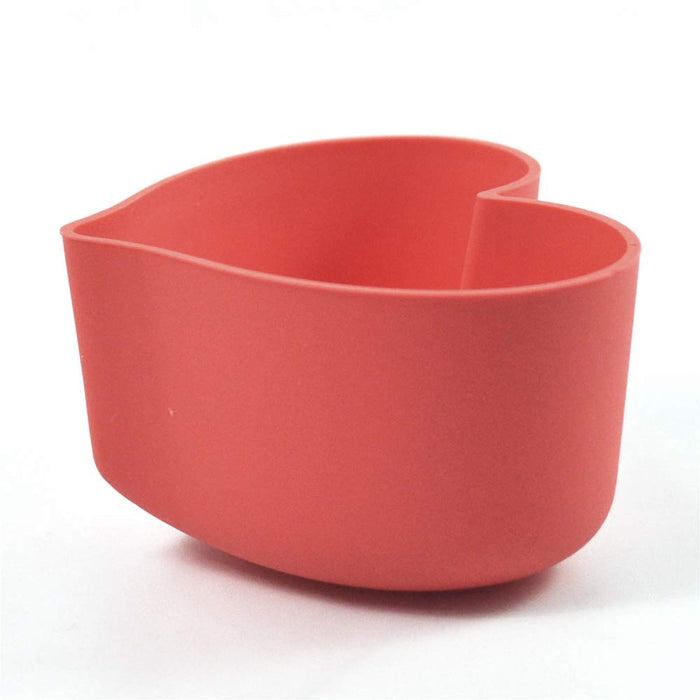 Kai Corp DL6356 Heat-Resistant Silicone Cup 3pcs Heart Large