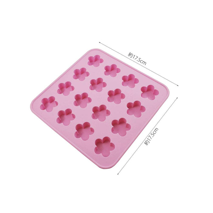 Kai DL-6370 Silicone Tray 16Pcs (Flower)