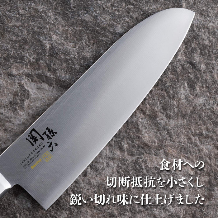 Kai Santoku 刀 165 毫米 AB5437 日本制造，Seki Magoroku 出品