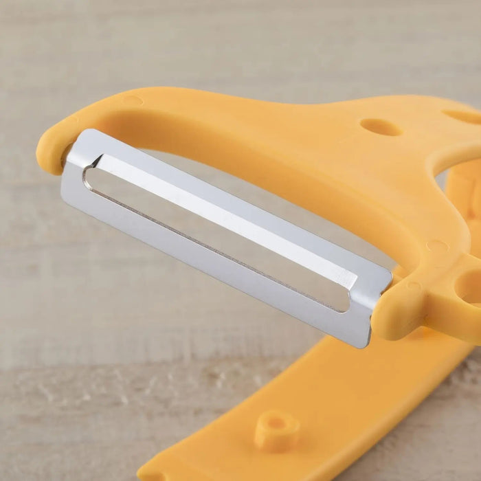 Kai Stainless Steel Peeler - Efficient Pumpkin Peeling Tool