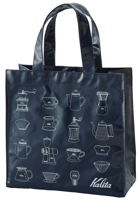 Kalita Japan Coffee Mini Tote Bag - Smoky Blue #71160 Stylish and Practical Carryall