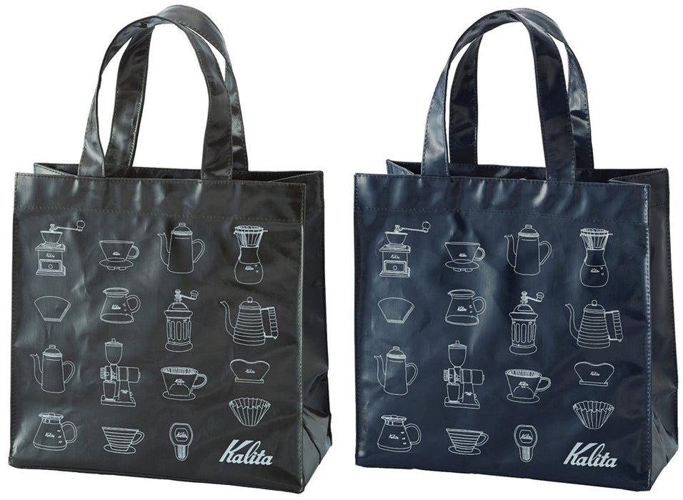 Kalita Japan Coffee Mini Tote Bag - Smoky Blue #71160 Stylish and Practical Carryall