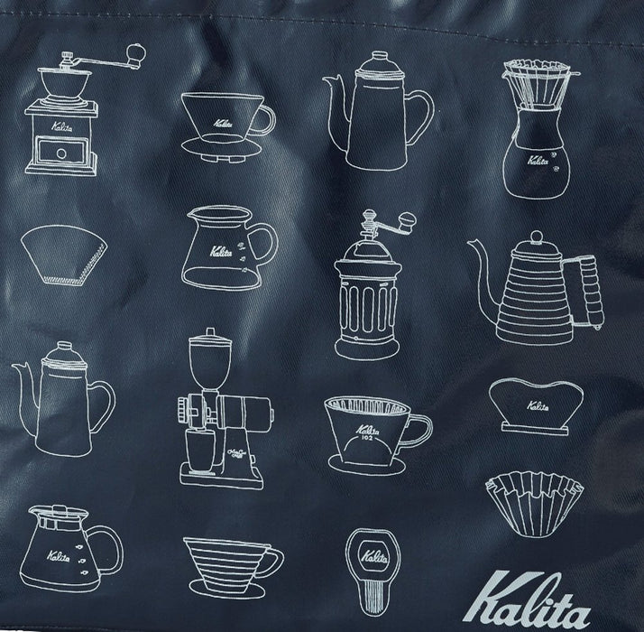 Kalita Japan Coffee Mini Tote Bag - Smoky Blue #71160 Stylish and Practical Carryall