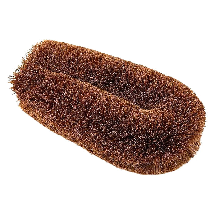 Large Natural Palm Fiber Dish Scrubber from Japan - Kamenoko Tawashi