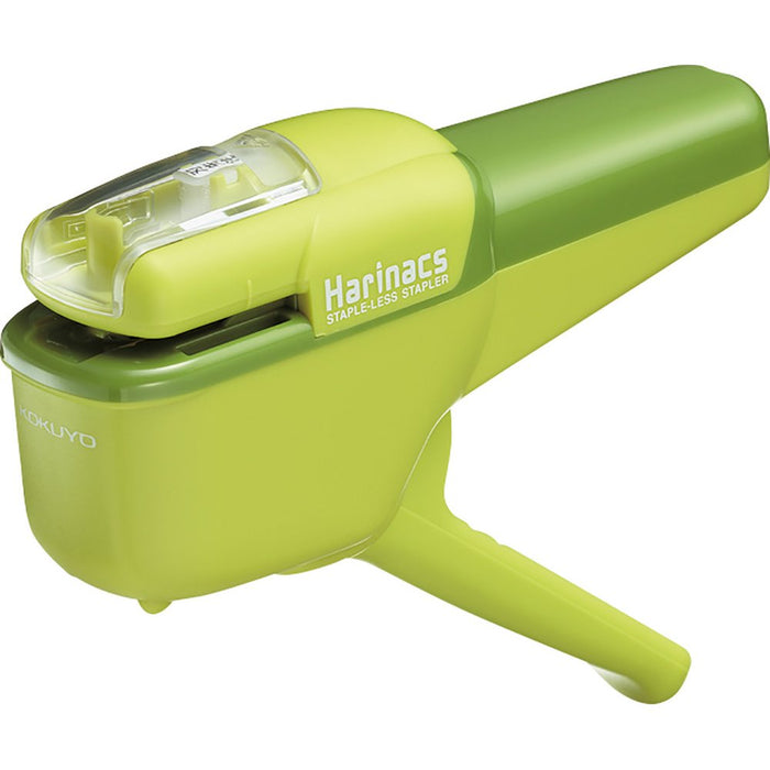 Kokuyo Harinacs Handy Stapler - Green, 10 Sheets Capacity