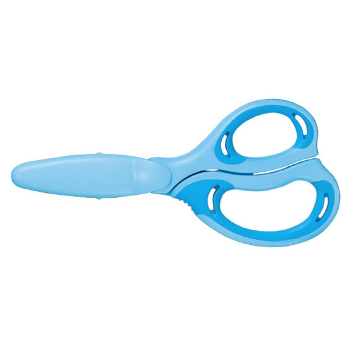 Kokuyo Japan Aerofit Sakusa Glueless Blade Blue Kids Scissors - P270B