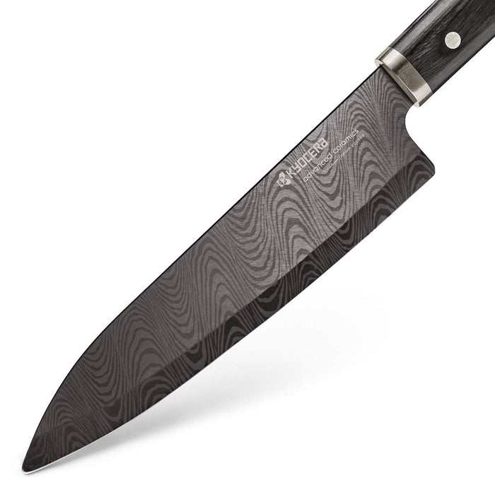 京瓷日本厨刀 Santoku 18 厘米木柄 + 免费磨刀券