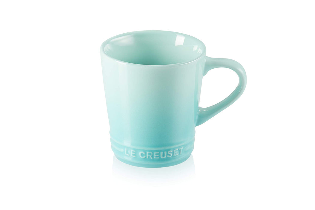 Le Creuset Cool Mint Japan Mug - 350ml Heat & Cold Resistant, Microwave Safe