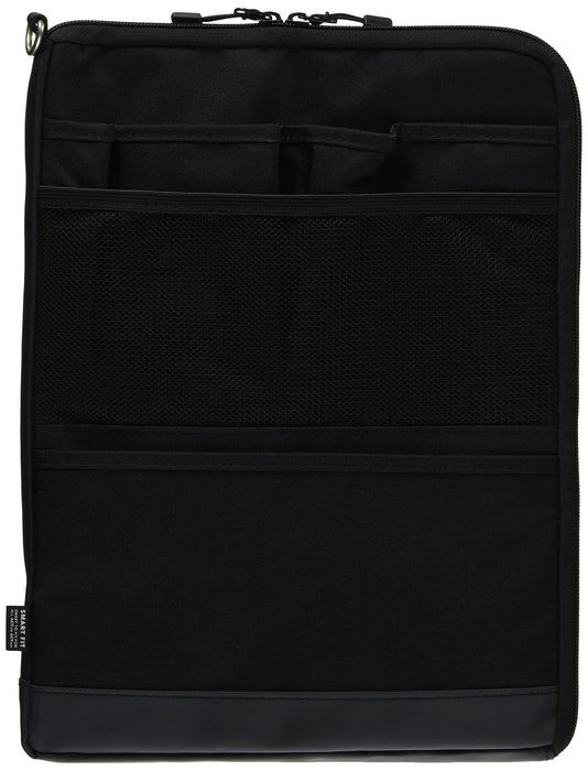 Lihit Lab Japan A4 Black Vertical Bag Insert A7683-24