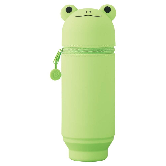 Lihit Lab Big Frog Pen Case A7714-13 - Spacious and Stylish Storage Solution from Japan