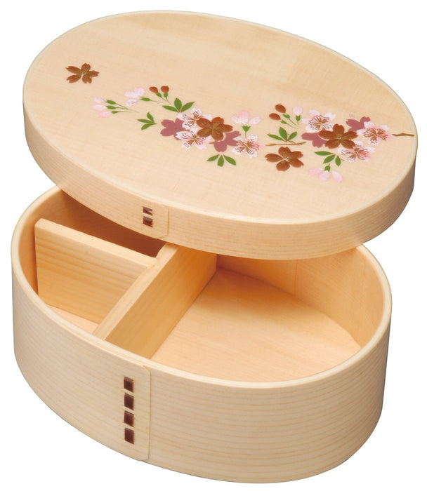 Ruozhao Magewappa Japan Single Tier Lunch Box - Sakura Design