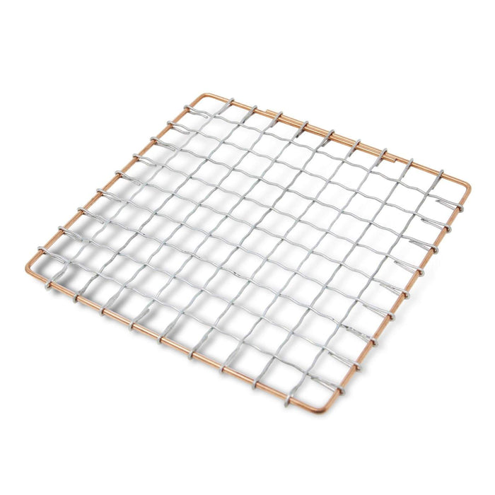 Marujyu Stainless Steel BBQ Grill Mesh for Hida Konro No.7 - 22cm