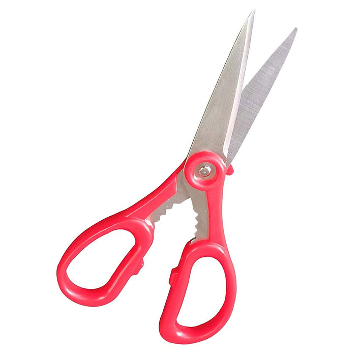 Marusho Silky Stainless Steel Kitchen Scissors - Red, Durable and Efficient