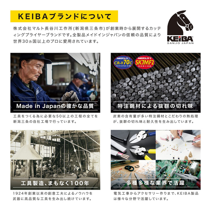 Maruto 長谷川作業所 Keiba 微剪鉗 Mn-A05