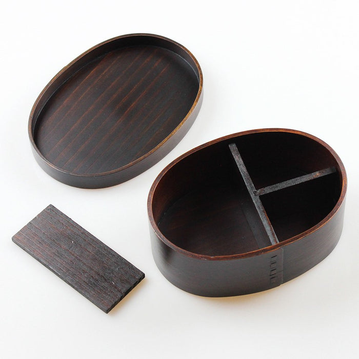 Eemon Festival Magewappa Oval Bento Box - Japan Lacquer Coated