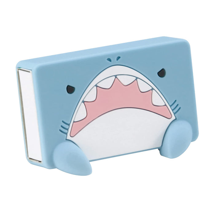 Max Stapler with Silicone Cover Case - Japan Shark No.10-1M Sh Light Blue