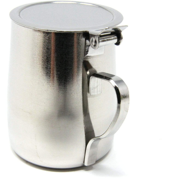 Premium 40ml Stainless Steel Creamer Milk Jug with Lid - Melody Brand