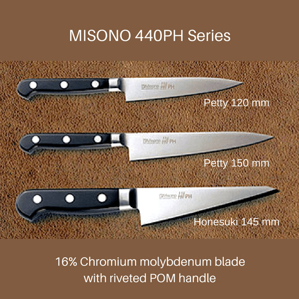 Misono 440Ph Pom Handle Petty Knife 150mm (No.033)