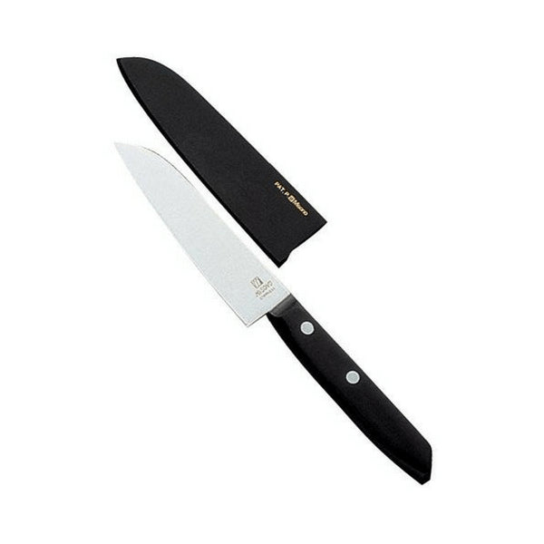 Misono No.602 Molybdenum Fruit Knife with Wooden Saya Sheath - N3