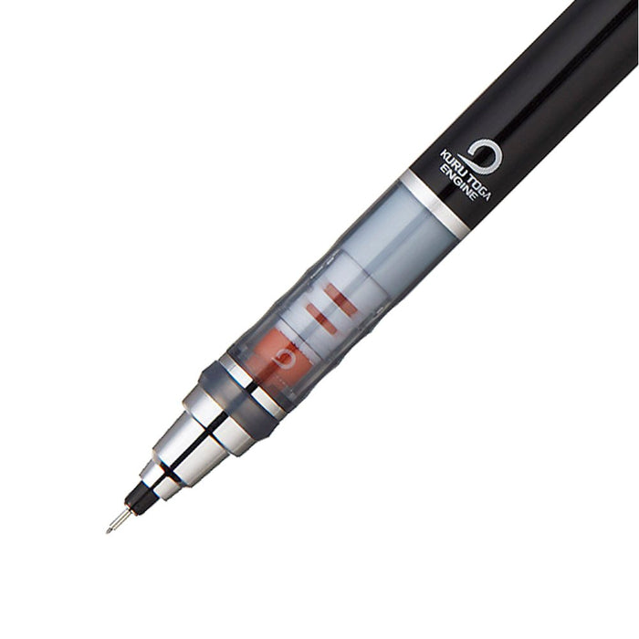 Mitsubishi Pencil Kuru Toga 0.5mm Mechanical Pencil - Black, Made in Japan