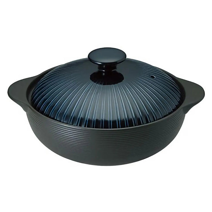 Miyawo Thermatech Ceramic Induction Donabe Casserole - Blue 6.5-Go