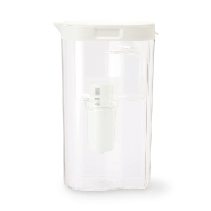 Muji Japan 1.1L Acrylic Water Filter Jug - High Quality Purification Pot