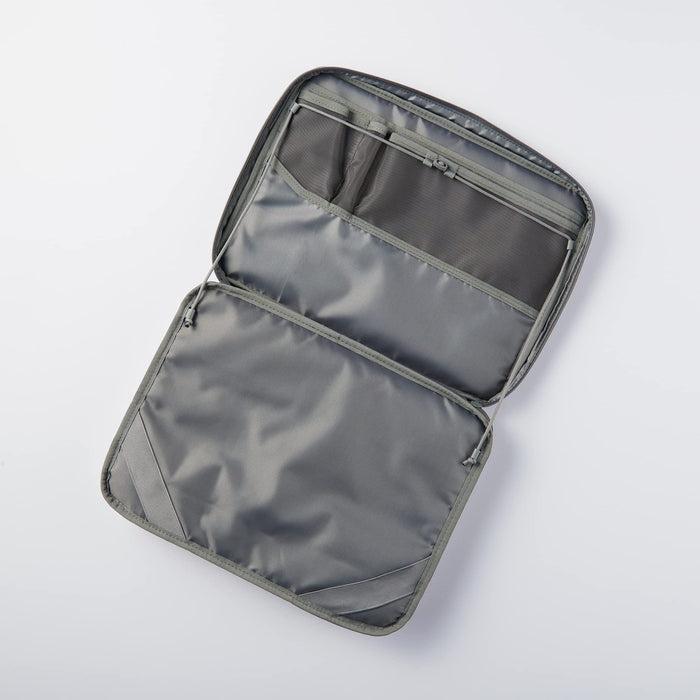 Mujirushi Ryohin A4 Computer Case - Gray, Japan (44596609)