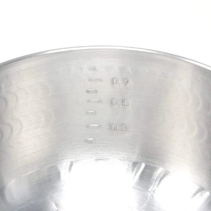 Nakao Aluminium Yukihira Saucepan 24cm - Premium Quality 3.0mm Thick - Made in Japan