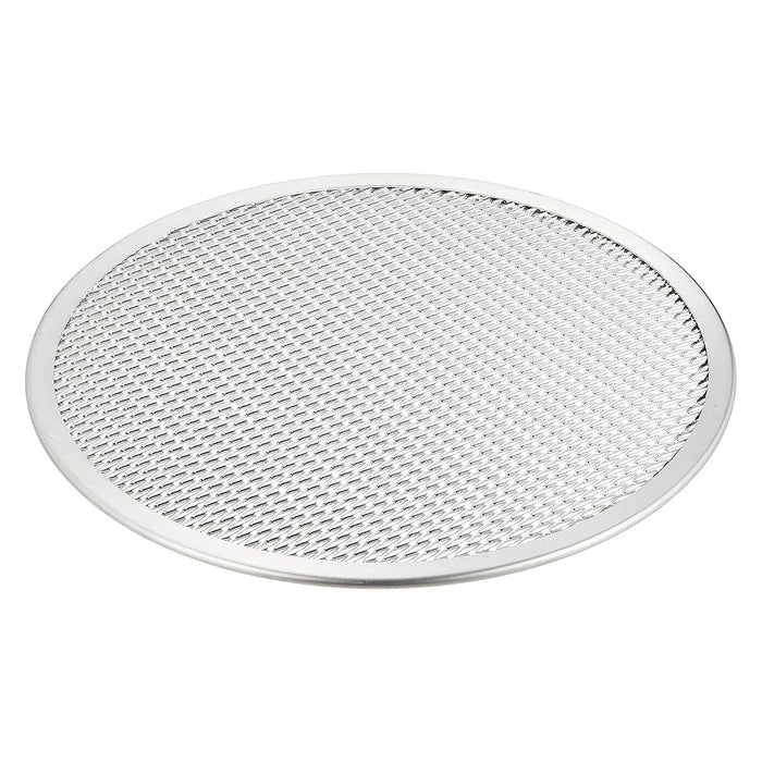 Nihon Metal Works 12 inch Stainless Steel Perforated Pizza Pan