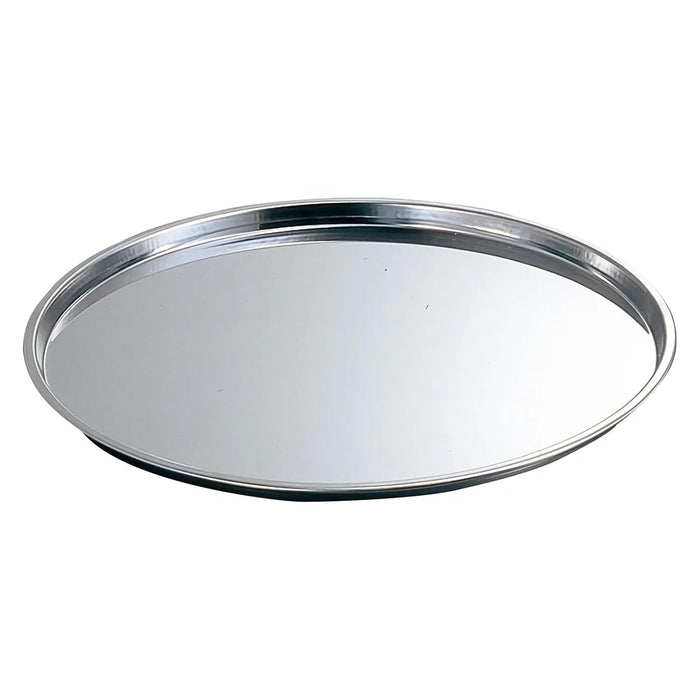 Nihon Metal Works 14 inch Stainless Steel Pizza Pan - Premium Quality