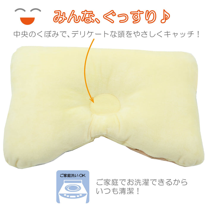 Nishikawa Japan Kids Pillow 35X25Cm - Anpanman Baikinman Design