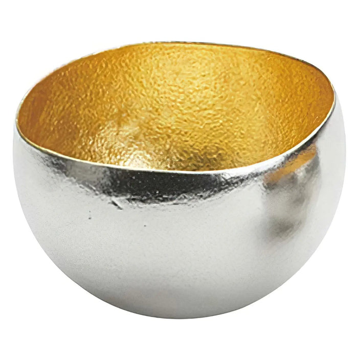 Handcrafted Gold Swing Cold Sake Cup by Nousaku - 130ml