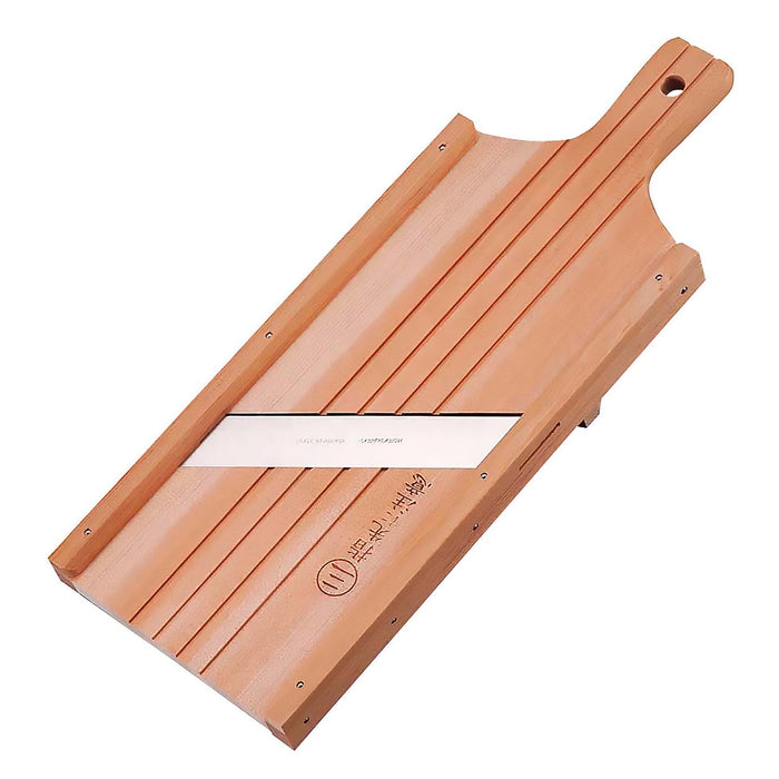 Oyanagi Sangyou Wood Veggie Slicer - Efficient and User-Friendly