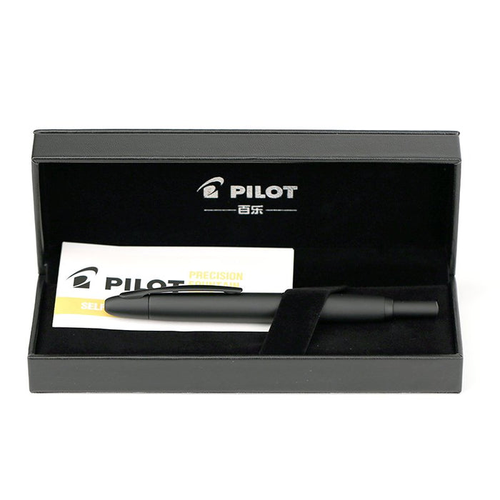 Pilot Japan Capless Fountain Pen - Matte Black