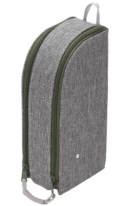 Reimei Fujii Gray Pen Case - Stylish and Functional Pencil Case