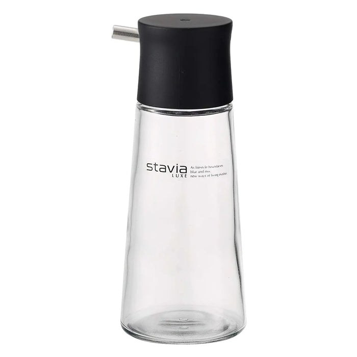 Risu Stavia Luxe 140ml 黑玻璃醬油調味瓶