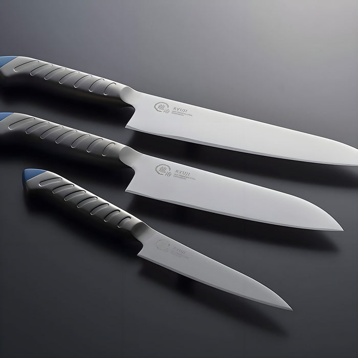 Ryuji White Molybdenum Steel Bread Knife - Premium Quality