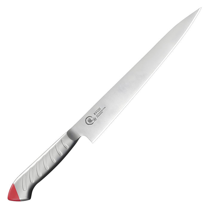 Ryuji 24cm Red Molybdenum Steel Sujihiki Knife