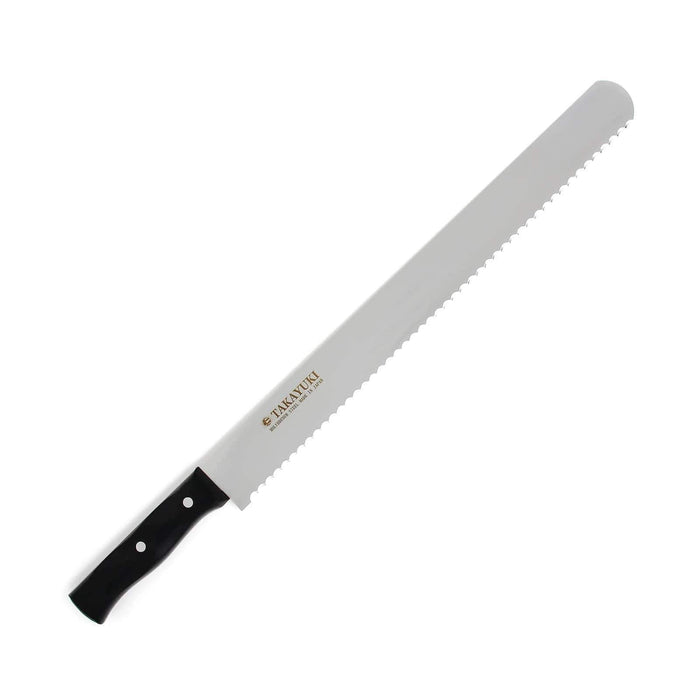 Sakai Takayuki 300mm Serrated Castella Cake Knife Perfect for Effortless Cake Cutting