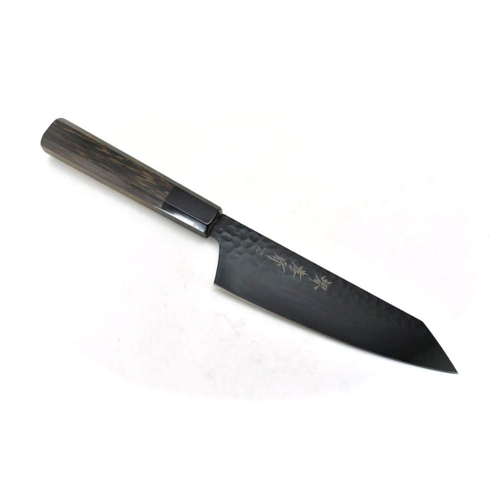 Sakai Takayuki Kurokage Tsuchime Santoku Knife 160mm VG-10 Black