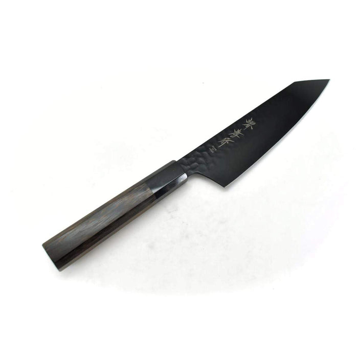 Sakai Takayuki Kurokage Tsuchime Santoku Knife 160mm VG-10 Black