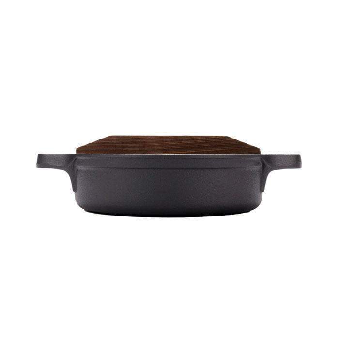 Seieido Japan 24Cm Cast Iron Sukiyaki Gyoza Pan