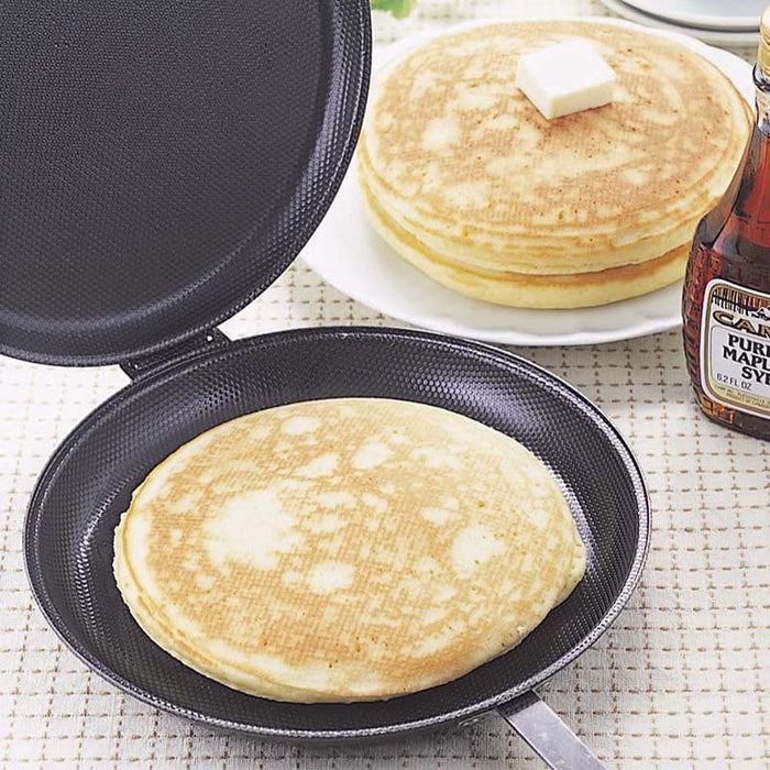 Shimomura Iron Okonomiyaki & Pancake Pan - Perfect for Delicious Homemade Pancakes!