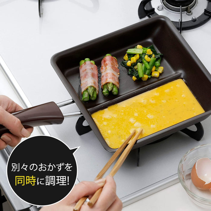 Shimomura Kihan 31370 Double Grill Iron Frying Pan