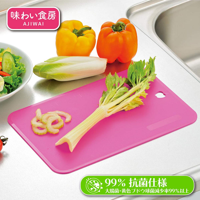 Shimomura Kougyou Ajishokubo Mini Cutting Board 220x153x2mm Green AMM-672 Niigata Tsubamesanjo