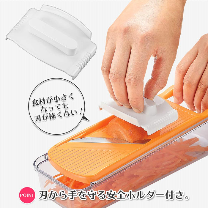 Shimomura Kougyou FV-641 Japan Veg Cooker Set 235x85x85mm YORG Clear