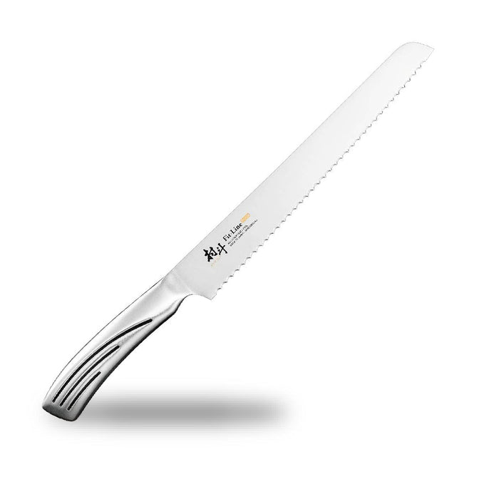 Shimomura Kogyo MFL-106 210mm Molybdenum Vanadium Steel Bread Knife Japan Dishwasher Safe