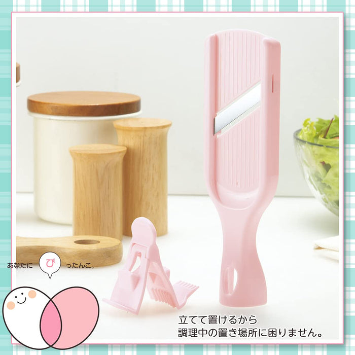 Shimomura Kougyou Pitaco Mini Slicer PC-606 Niigata Tsubame-Sanjo Pink 53X23X174mm