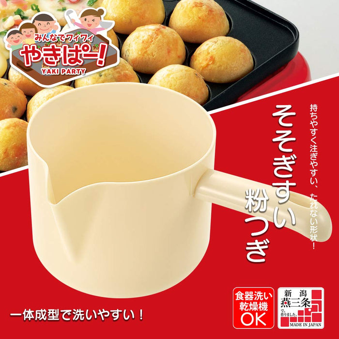 Shimomura Kougyo Yakipa! Powder Dishwasher Safe Cream YP-602 Japan